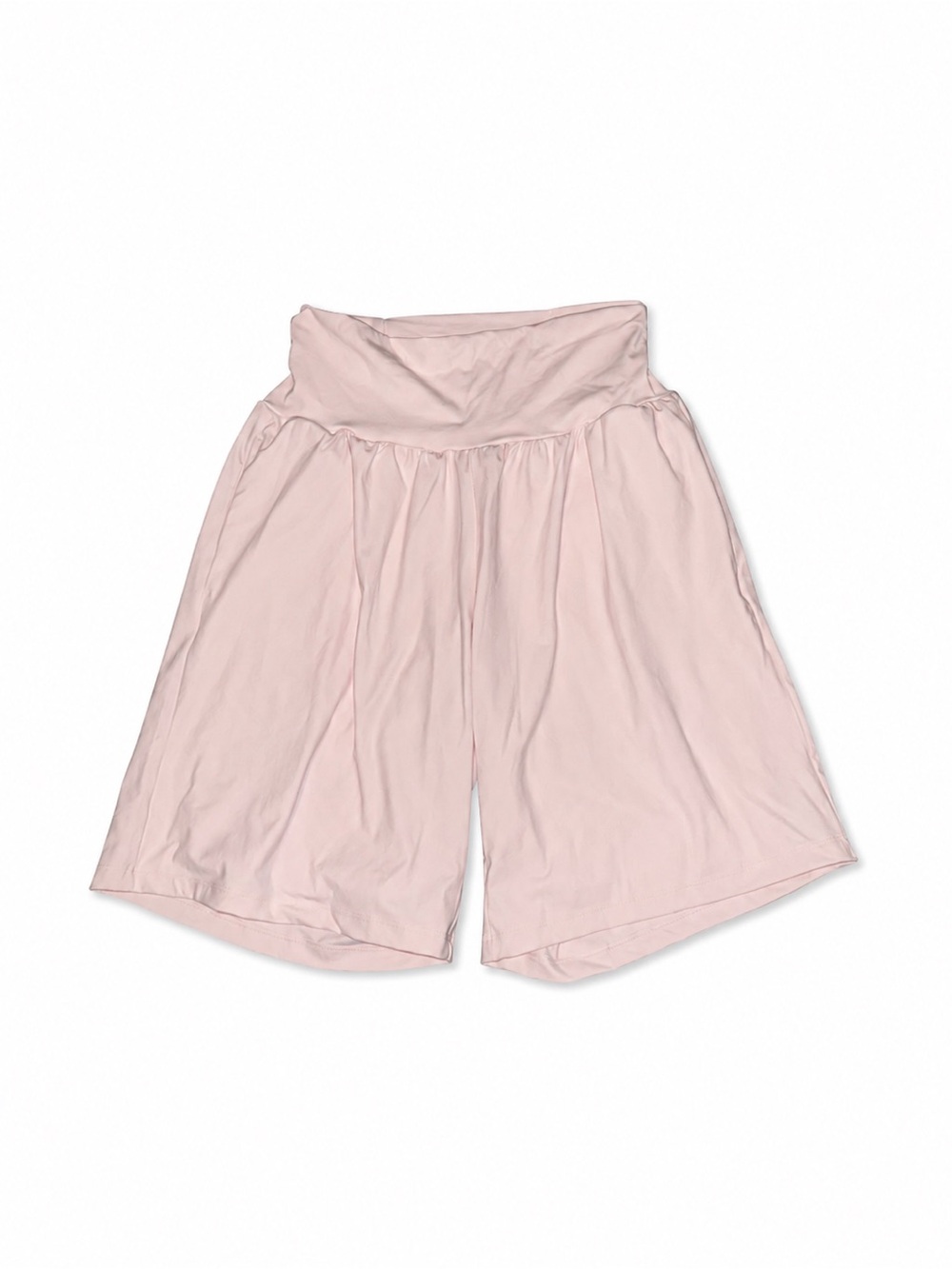 HALARA Soft Blush High-Rise Wide Shorts